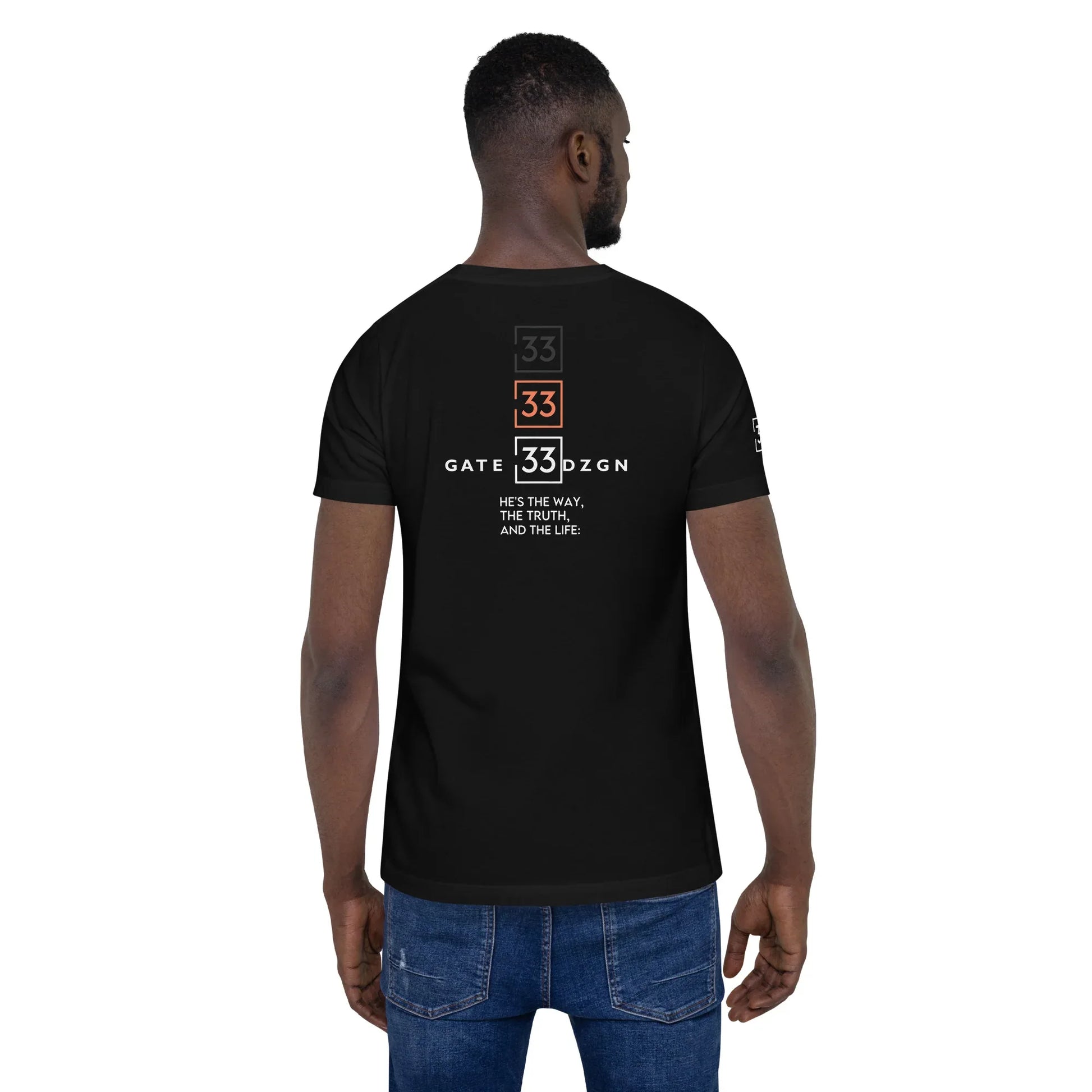 G33Z=Z Unisex t-shirt - Da G.A.T.E 33