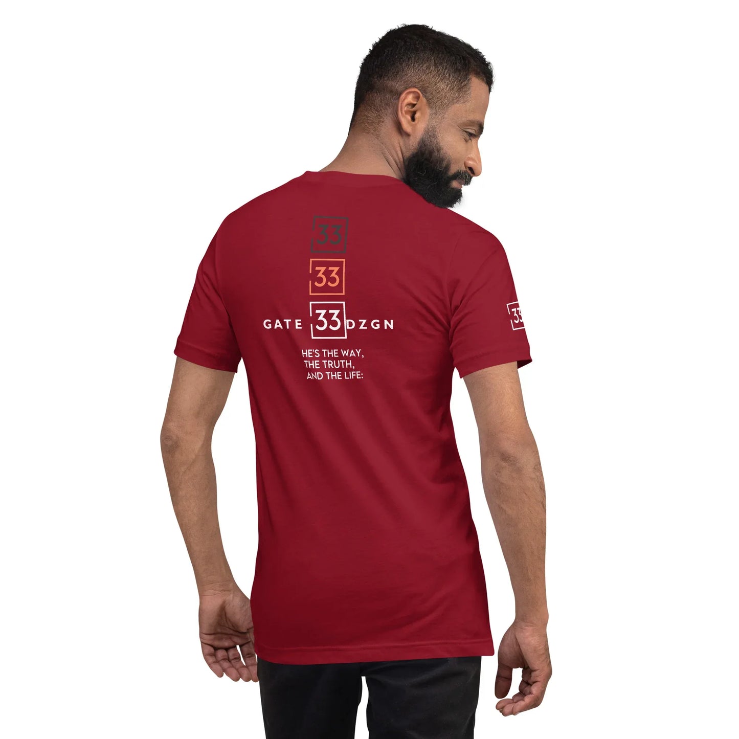 G33Z=Z Unisex t-shirt - Da G.A.T.E 33