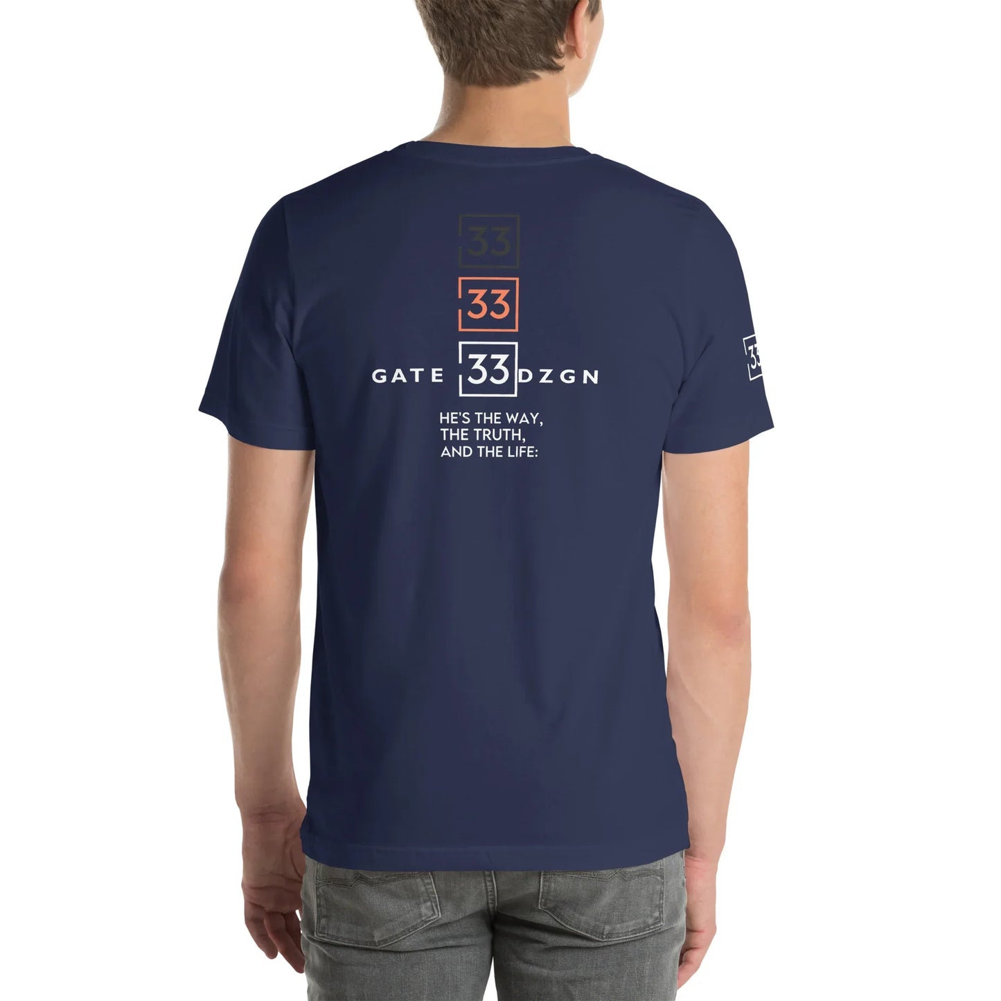 G33Z=Z Unisex t-shirt - Da G.A.T.E 33