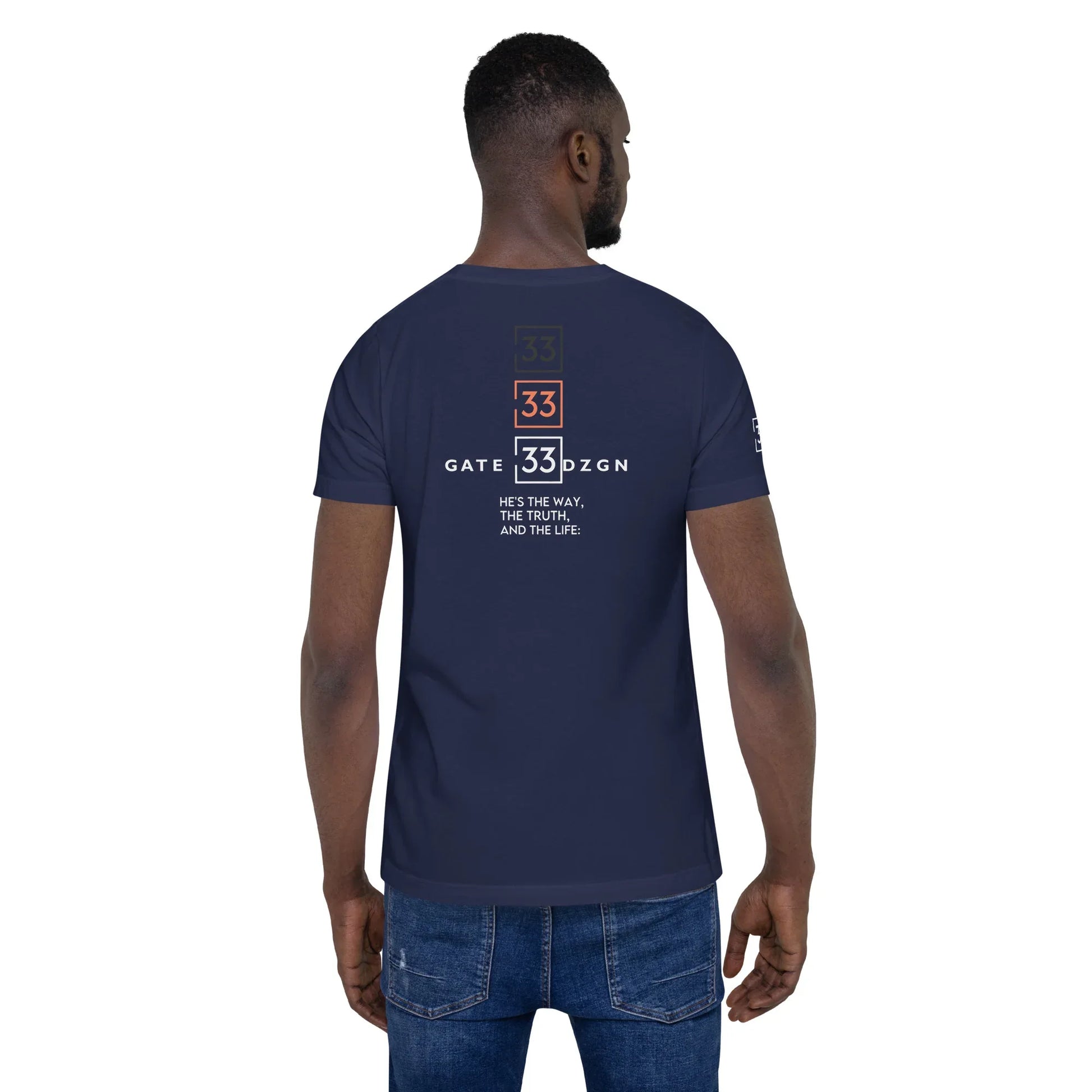 G33Z=Z Unisex t-shirt - Da G.A.T.E 33