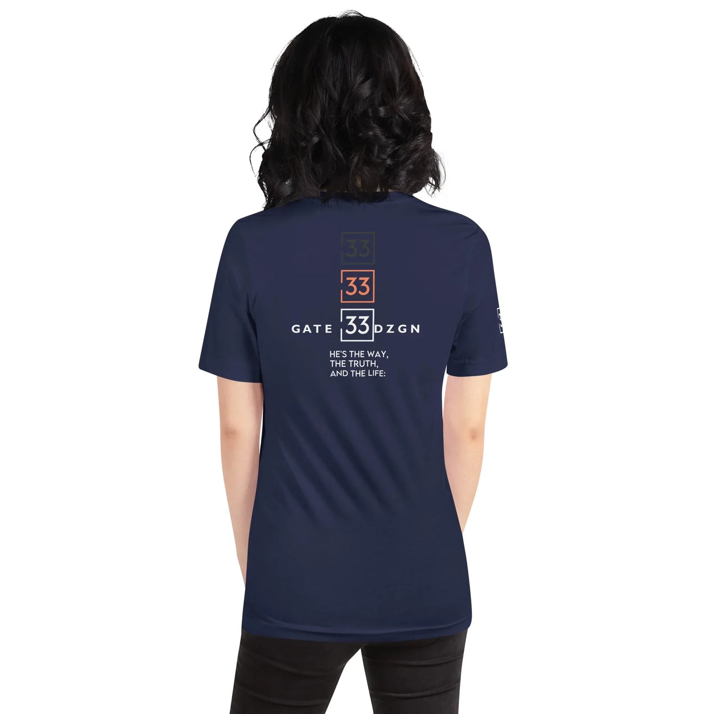 G33Z=Z Unisex t-shirt - Da G.A.T.E 33