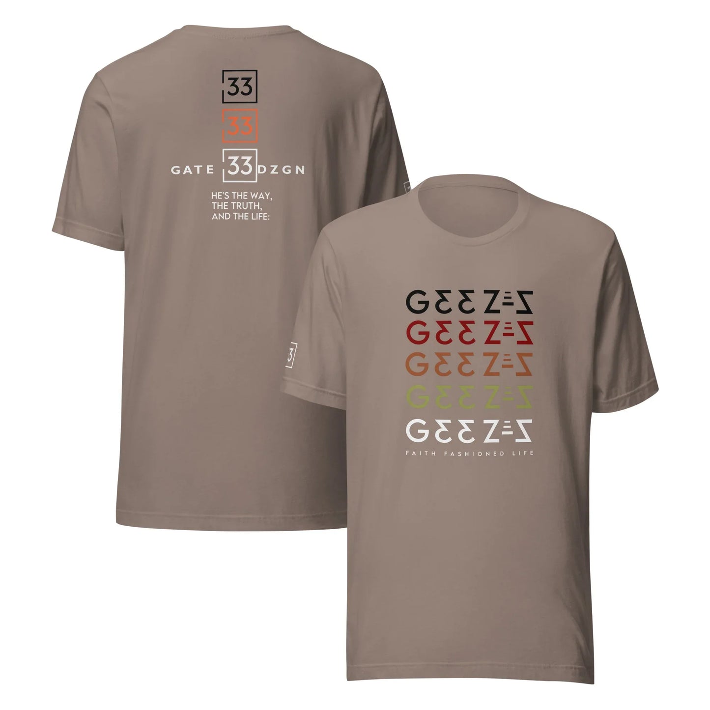 G33Z=Z Unisex t-shirt - Da G.A.T.E 33