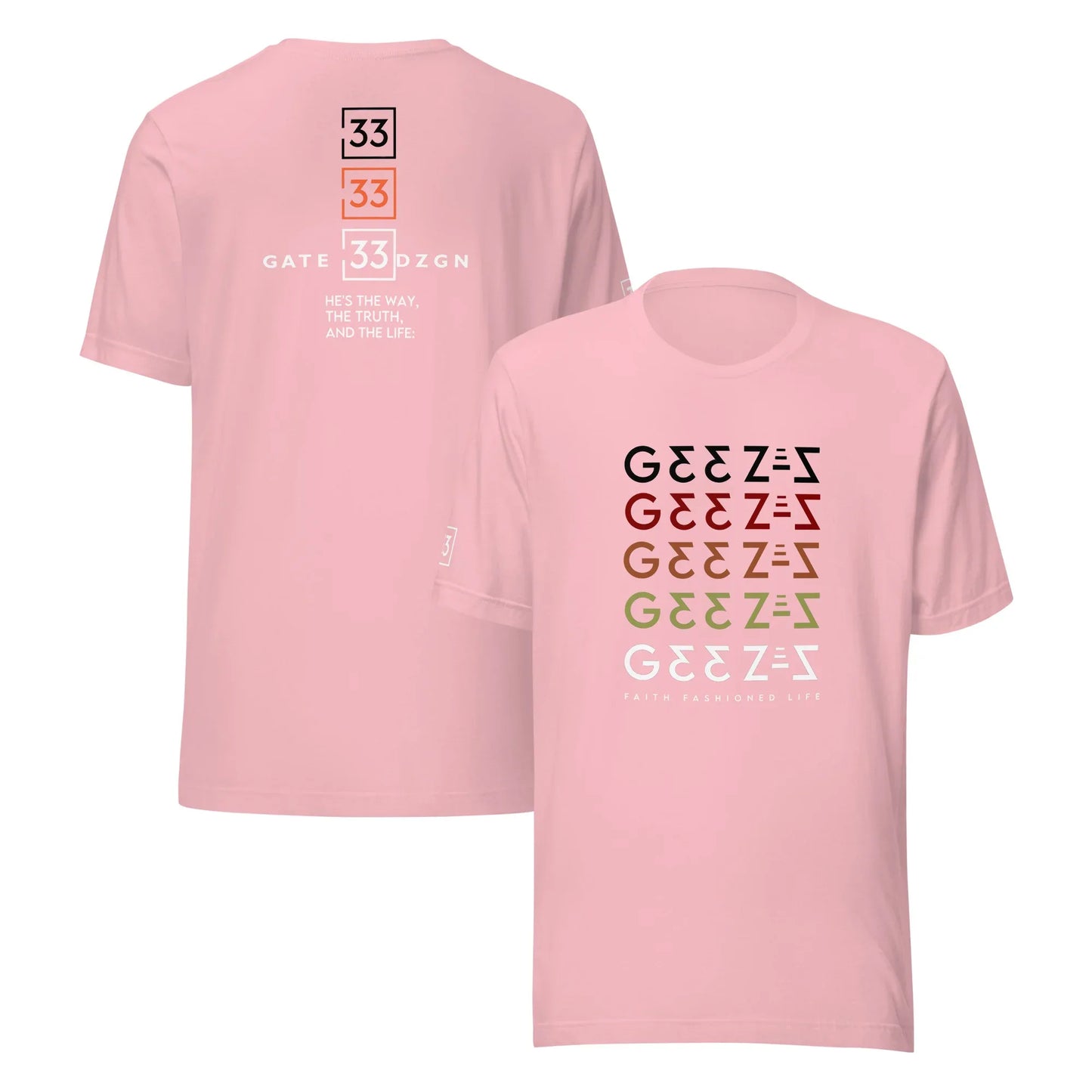 G33Z=Z Unisex t-shirt - Da G.A.T.E 33