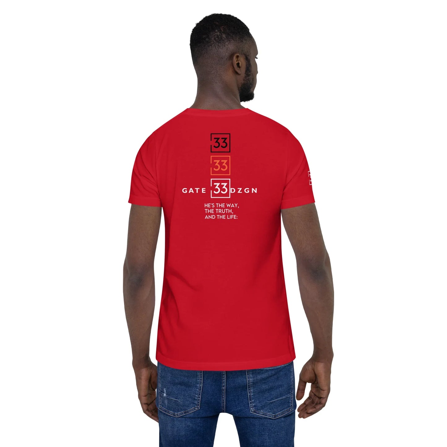 G33Z=Z Unisex t-shirt - Da G.A.T.E 33