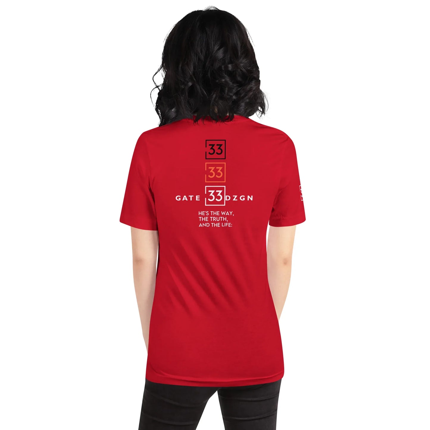 G33Z=Z Unisex t-shirt - Da G.A.T.E 33