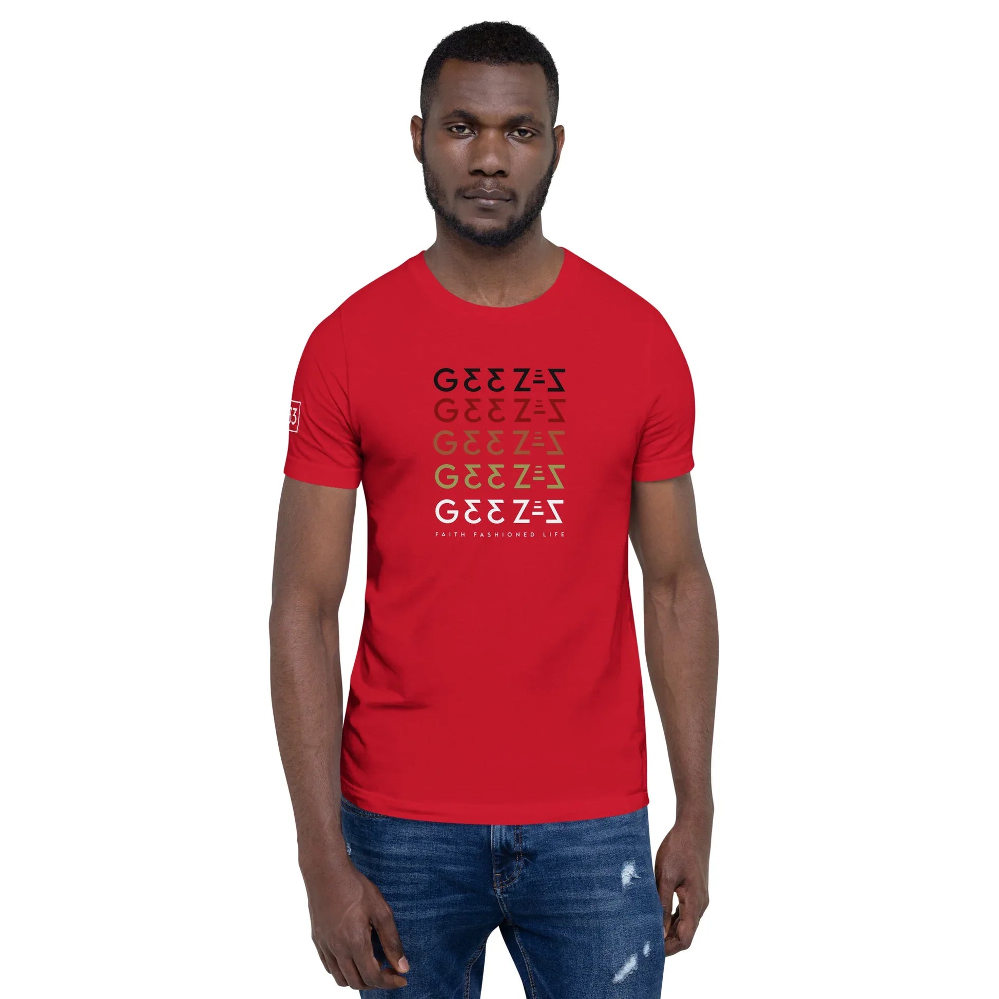 G33Z=Z Unisex t-shirt - Da G.A.T.E 33