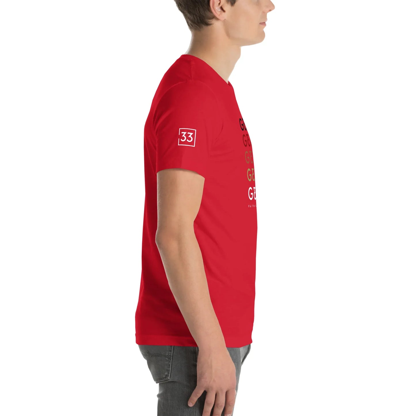 G33Z=Z Unisex t-shirt - Da G.A.T.E 33