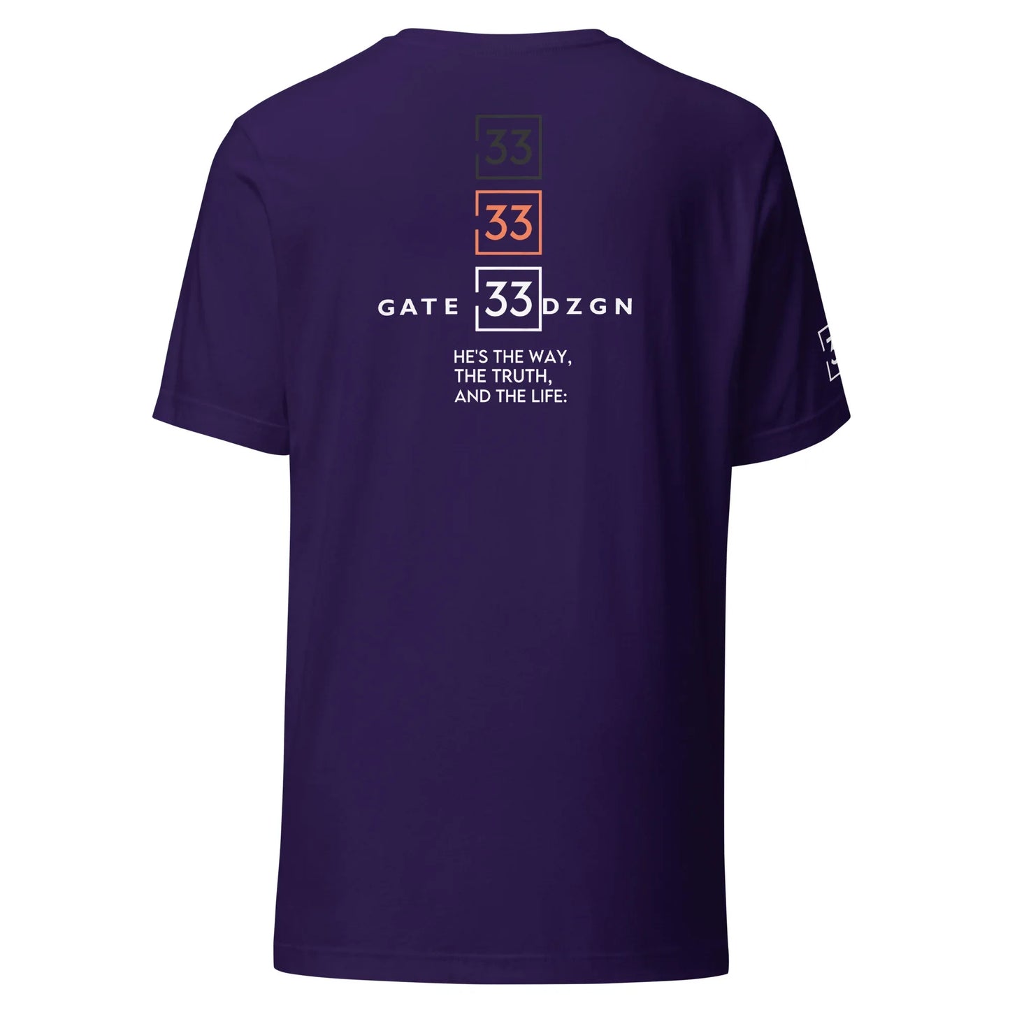 G33Z=Z Unisex t-shirt - Da G.A.T.E 33