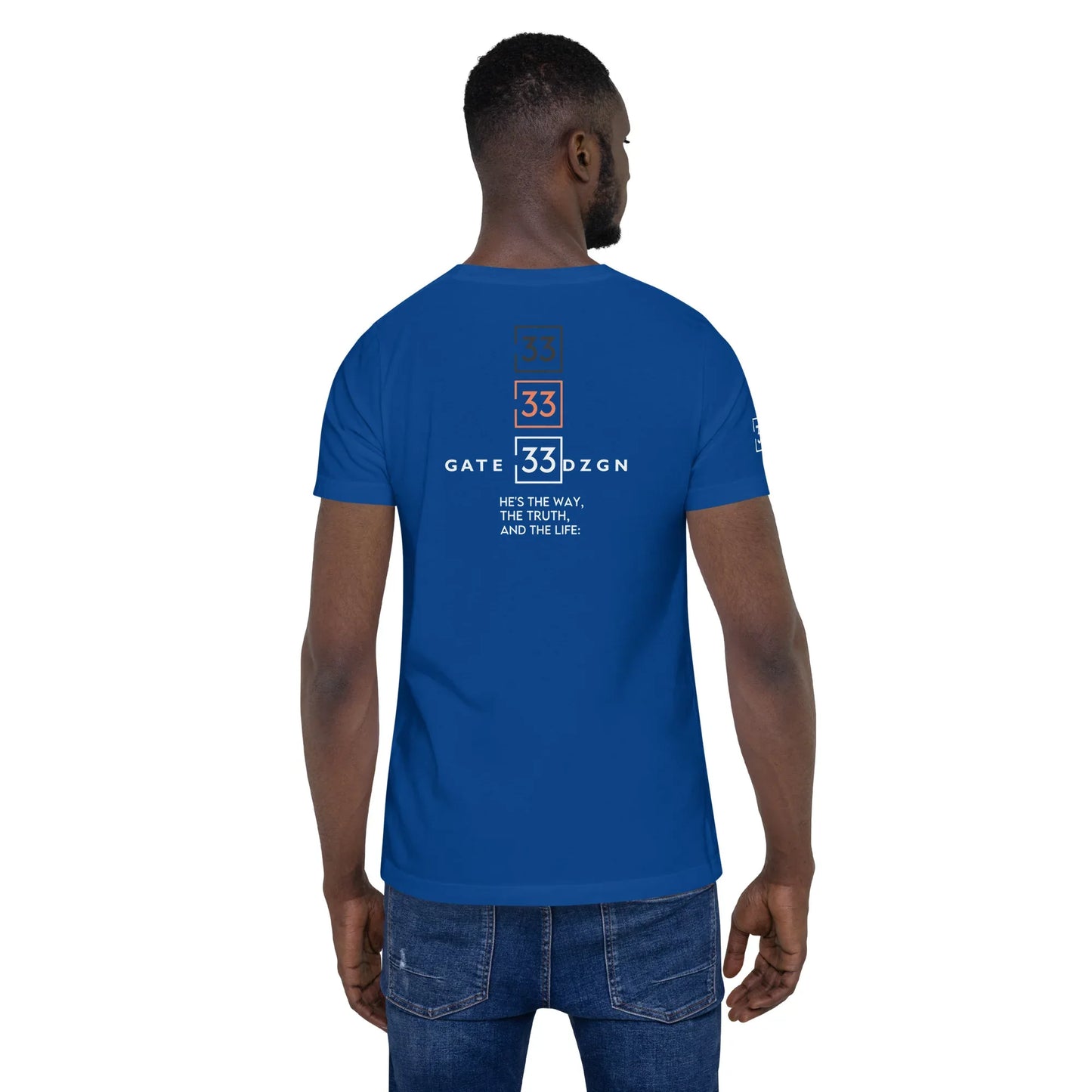 G33Z=Z Unisex t-shirt - Da G.A.T.E 33