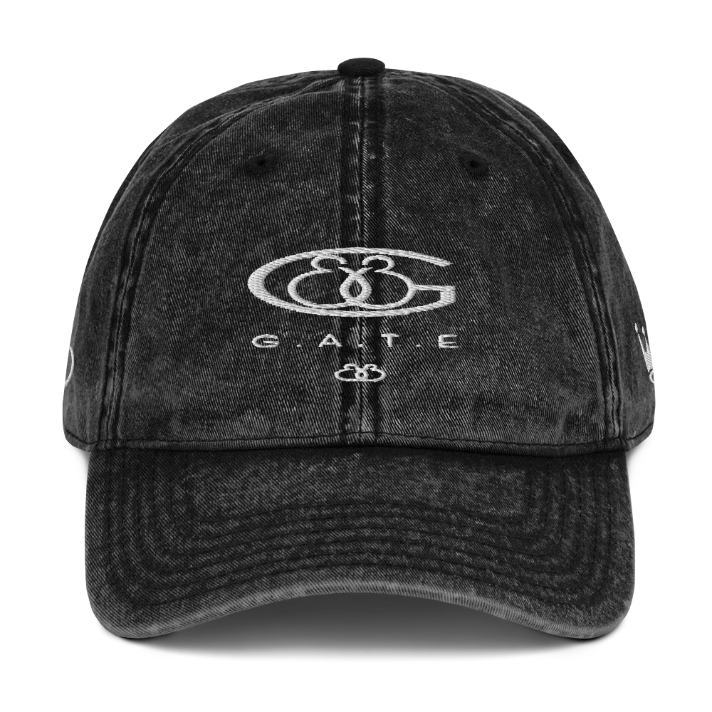 Gate33 Vintage Cotton Twill Cap - Da G.A.T.E 33