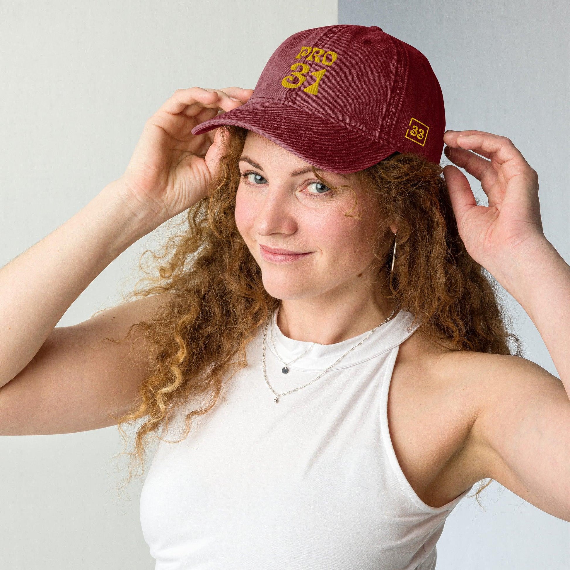 PRO 31 Vintage Cotton Twill Cap - Da G.A.T.E 33