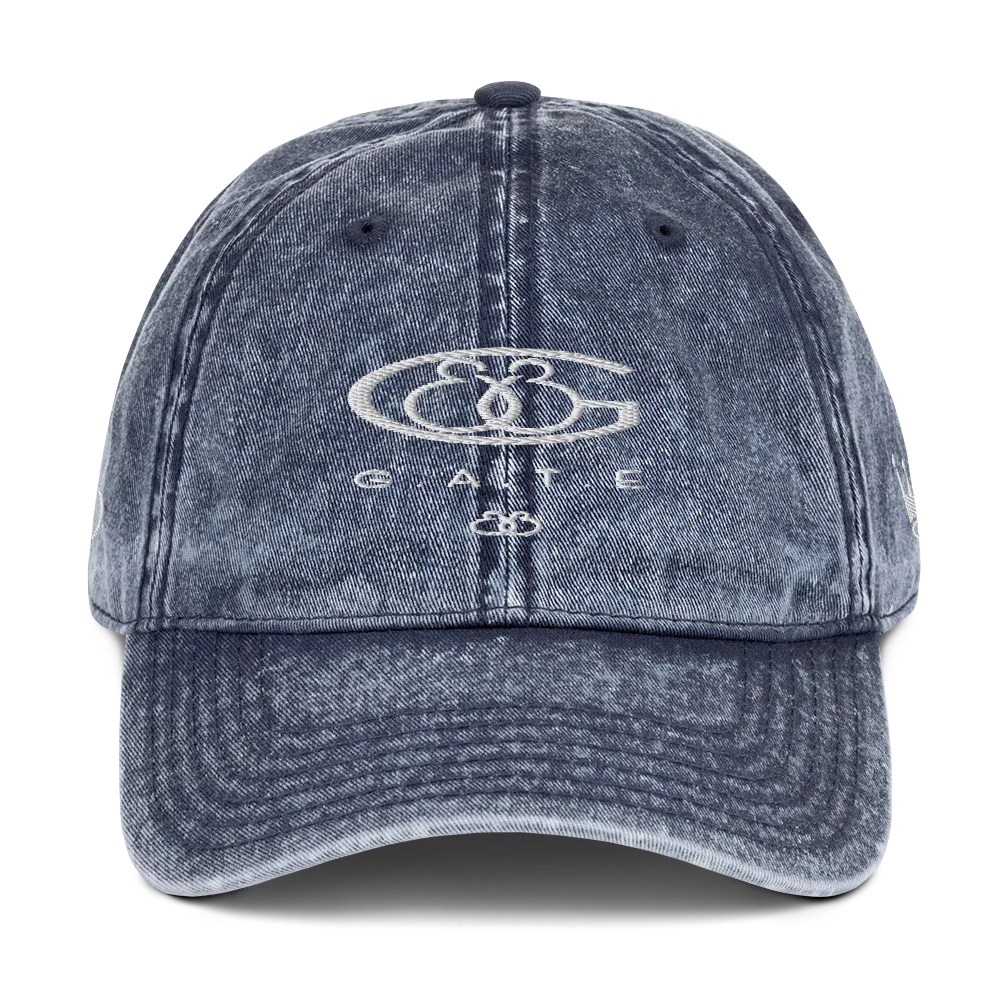Gate33 Vintage Cotton Twill Cap - Da G.A.T.E 33