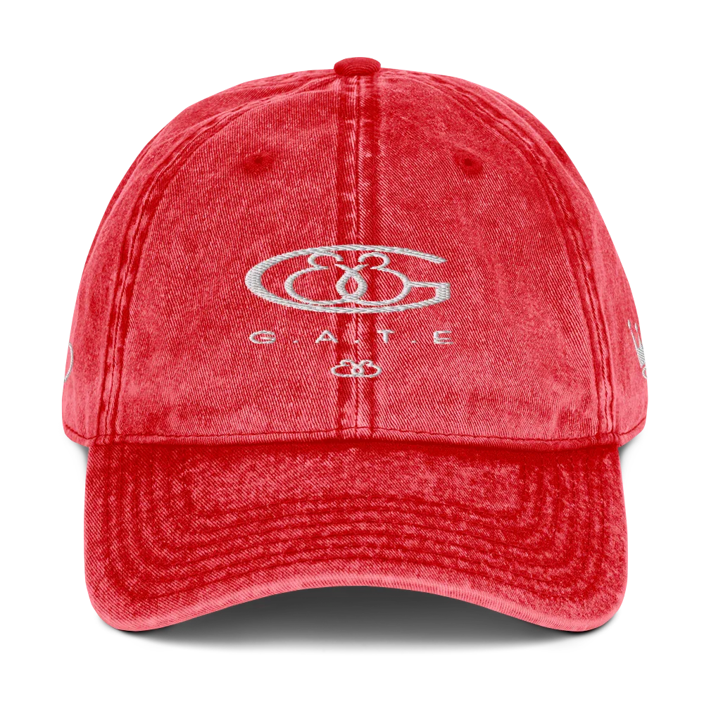 Gate33 Vintage Cotton Twill Cap - Da G.A.T.E 33