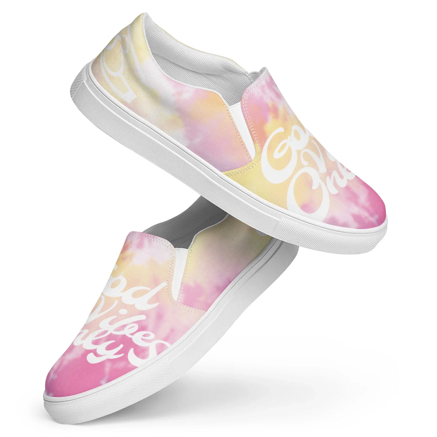 God Vibes Only Women’s slip-on canvas shoes - Da G.A.T.E 33