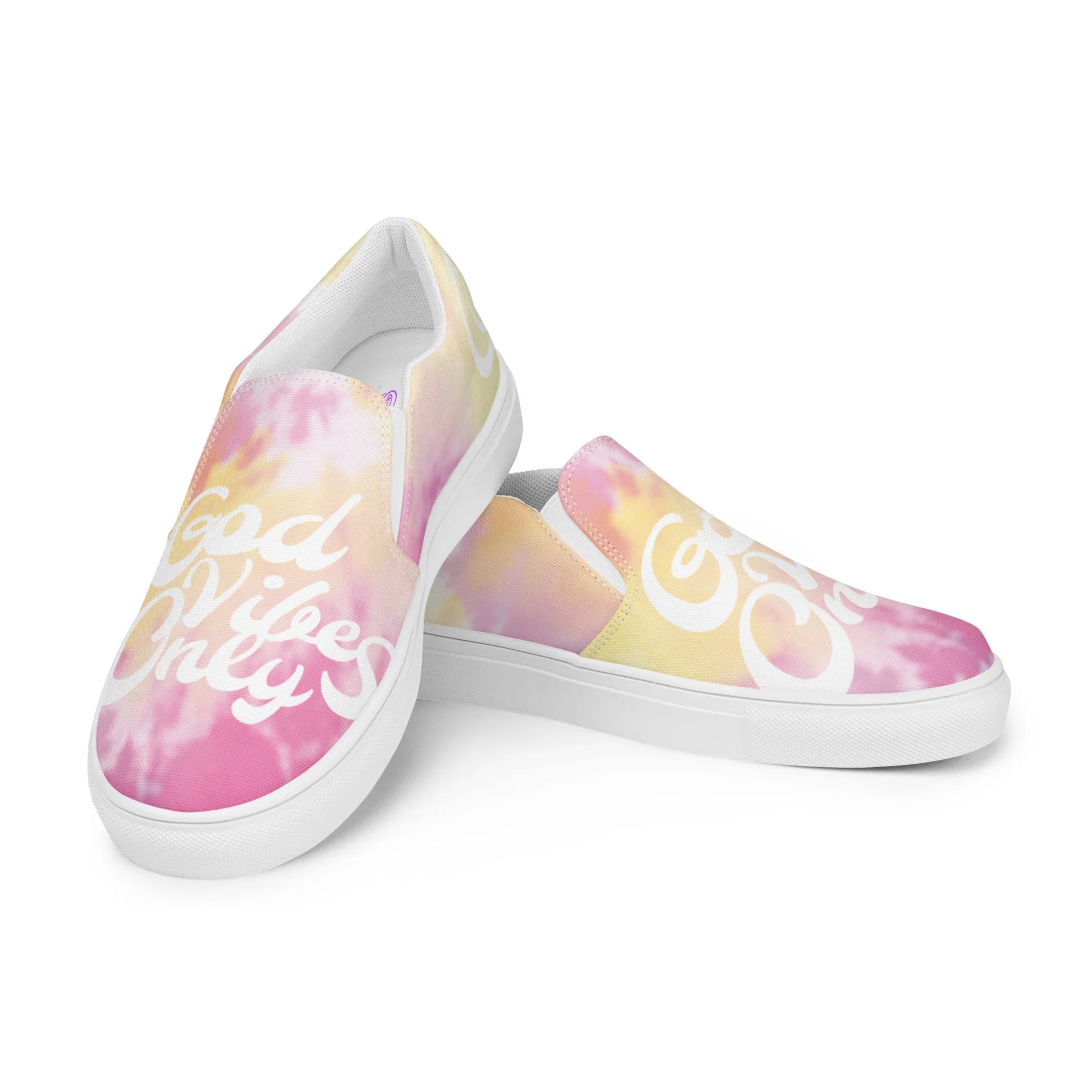 God Vibes Only Women’s slip-on canvas shoes - Da G.A.T.E 33