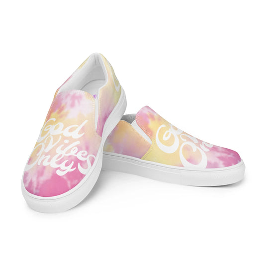 God Vibes Only Women’s slip-on canvas shoes - Da G.A.T.E 33